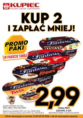 Kupiec - gazetka promocyjna Promopaki od środy 23.09 do wtorku 29.09 - strona 8