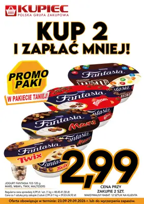 Kupiec - gazetka promocyjna Oferta plakatowa od środy 23.09 do wtorku 29.09 - strona 8