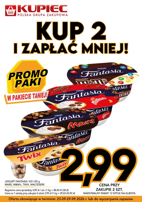 Kupiec - gazetka promocyjna Oferta plakatowa od środy 23.09 do wtorku 29.09 - strona 8