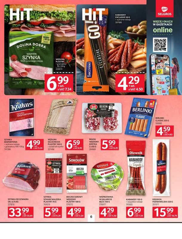 Selgros - gazetka promocyjna Oferta spożywcza od czwartku 24.09 do środy 07.10 - strona 6