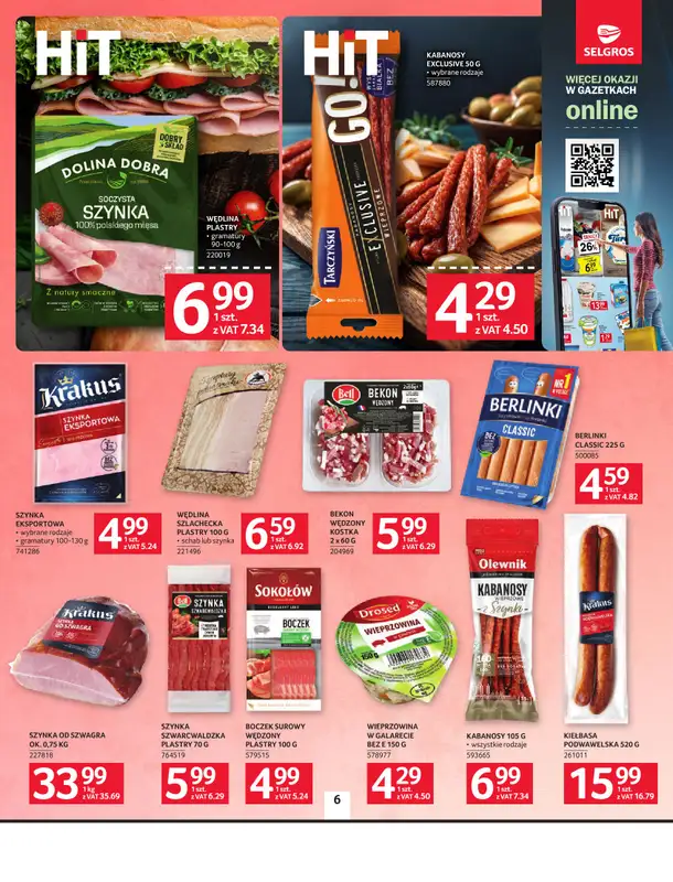 Selgros - gazetka promocyjna Oferta spożywcza od czwartku 24.09 do środy 07.10 - strona 6