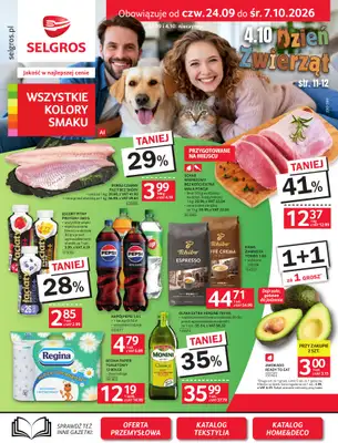 Selgros - gazetka promocyjna Oferta spożywcza od czwartku 24.09 do środy 07.10