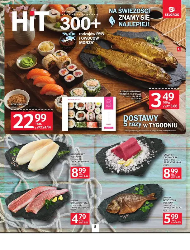 Selgros - gazetka promocyjna Oferta spożywcza od czwartku 24.09 do środy 07.10 - strona 8