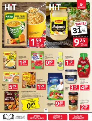 Selgros - gazetka promocyjna Oferta spożywcza od czwartku 24.09 do środy 07.10 - strona 17