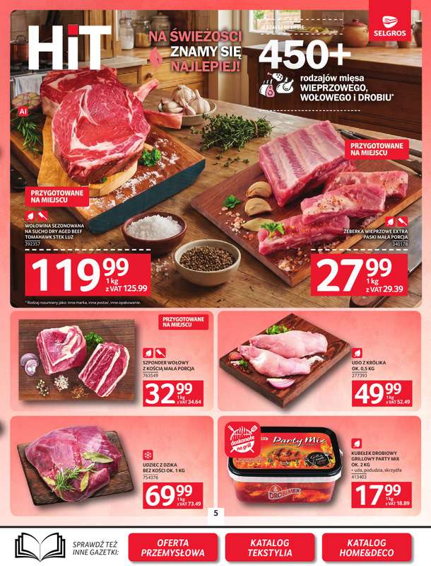 Selgros - gazetka promocyjna Oferta spożywcza od czwartku 24.09 do środy 07.10 - strona 5
