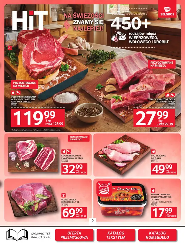 Selgros - gazetka promocyjna Oferta spożywcza od czwartku 24.09 do środy 07.10 - strona 5