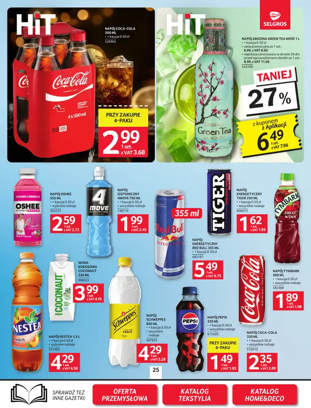 Selgros - gazetka promocyjna Oferta spożywcza od czwartku 24.09 do środy 07.10 - strona 25