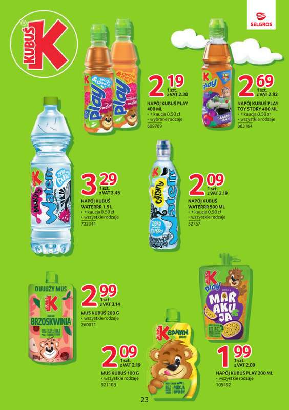 Selgros - gazetka promocyjna Katalog Markowe Produkty od czwartku 24.09 do środy 07.10 - strona 23