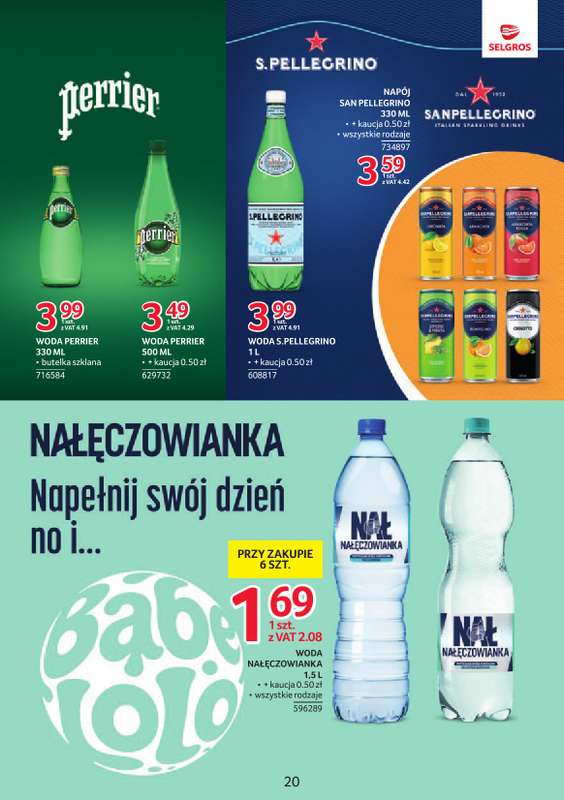 Selgros - gazetka promocyjna Katalog Markowe Produkty od czwartku 24.09 do środy 07.10 - strona 20