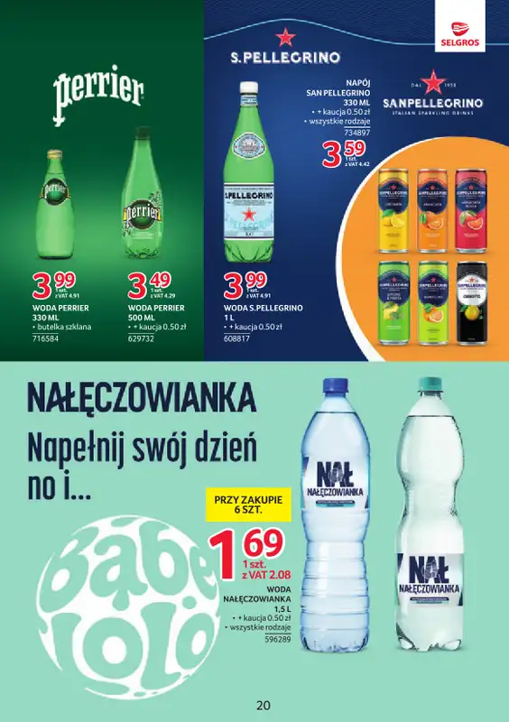 Selgros - gazetka promocyjna Katalog Markowe Produkty od czwartku 24.09 do środy 07.10 - strona 20