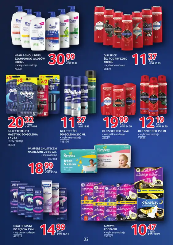 Selgros - gazetka promocyjna Katalog Markowe Produkty od czwartku 24.09 do środy 07.10 - strona 32