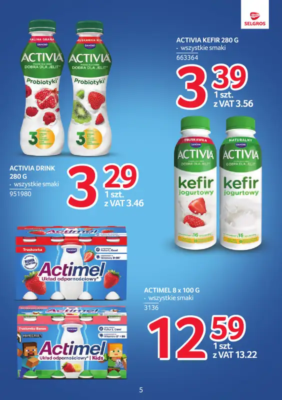 Selgros - gazetka promocyjna Katalog Markowe Produkty od czwartku 24.09 do środy 07.10 - strona 5