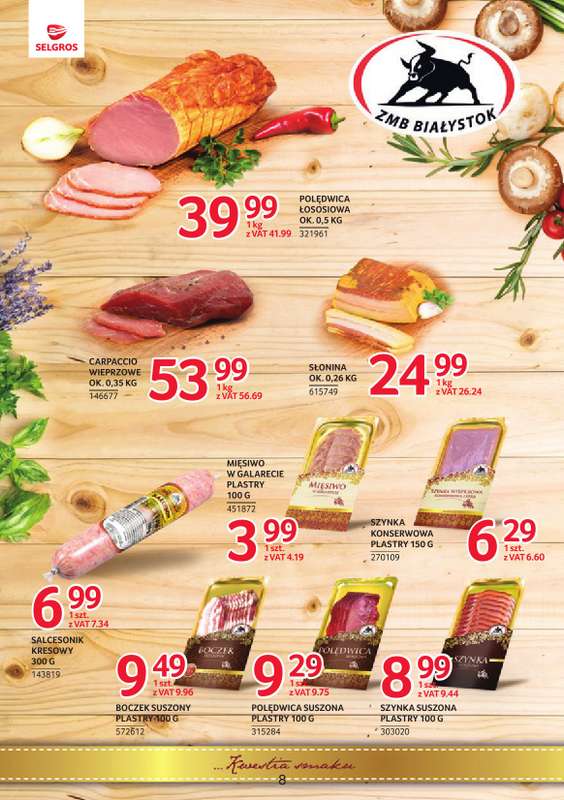 Selgros - gazetka promocyjna Katalog Markowe Produkty od czwartku 24.09 do środy 07.10 - strona 8