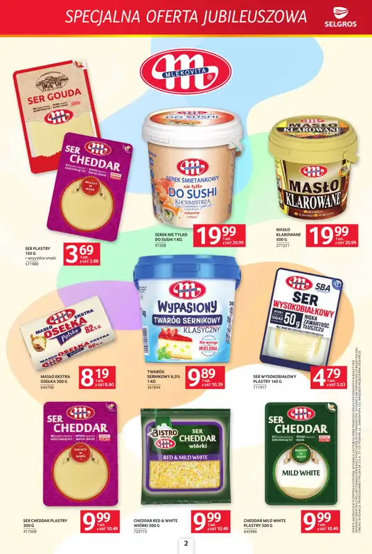 Selgros - gazetka promocyjna Specjalna Oferta Jubileuszowa od czwartku 24.09 do środy 07.10 - strona 2