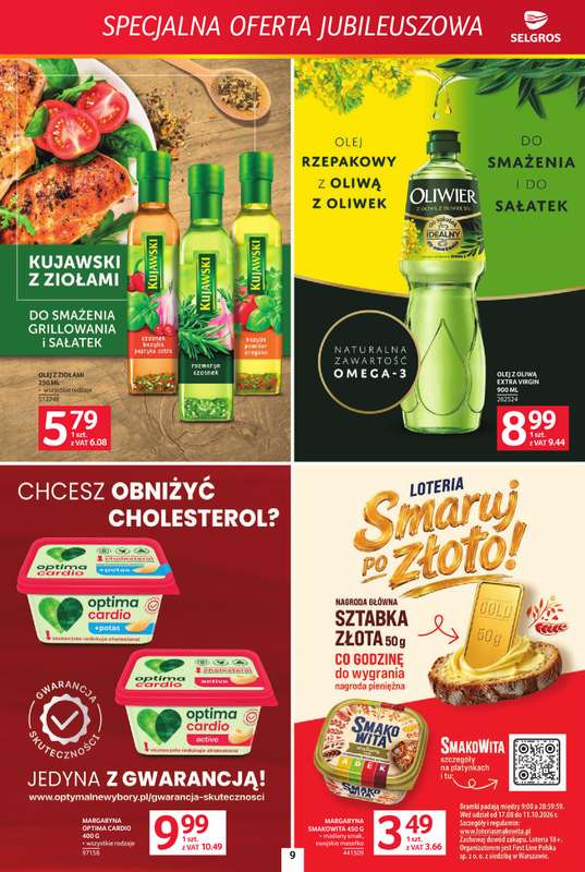 Selgros - gazetka promocyjna Specjalna Oferta Jubileuszowa od czwartku 24.09 do środy 07.10 - strona 9