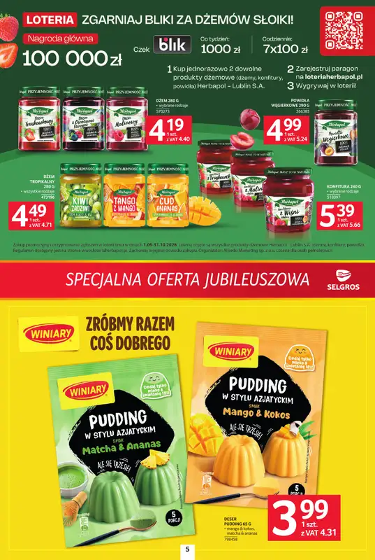 Selgros - gazetka promocyjna Specjalna Oferta Jubileuszowa od czwartku 24.09 do środy 07.10 - strona 5