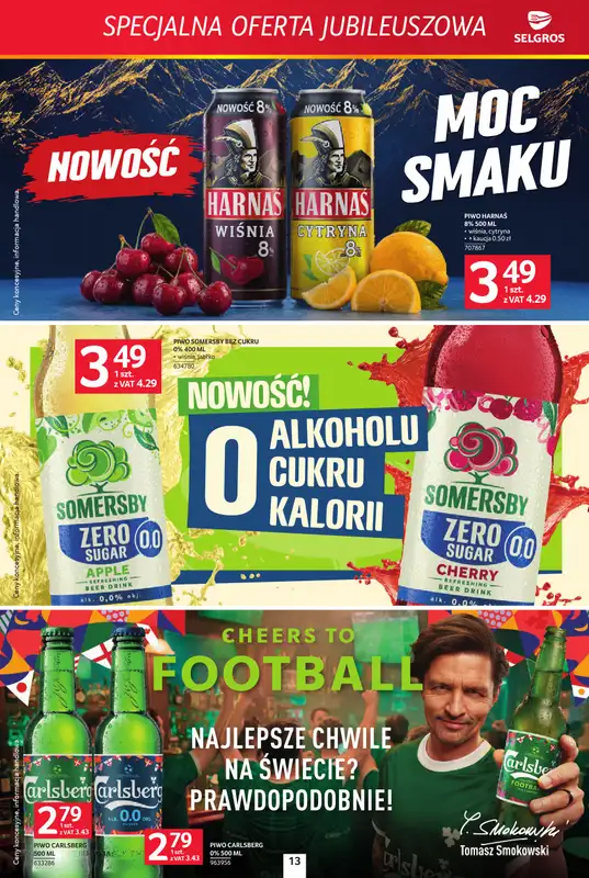 Selgros - gazetka promocyjna Specjalna Oferta Jubileuszowa od czwartku 24.09 do środy 07.10 - strona 13