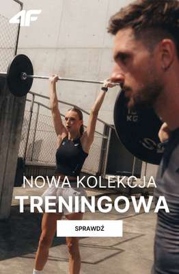 4F - gazetka promocyjna Nowa kolekcja treningowa od środy 23.09 
