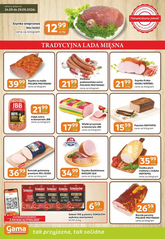 Gama - gazetka promocyjna Gazetka od czwartku 24.09 do wtorku 06.10 - strona 2