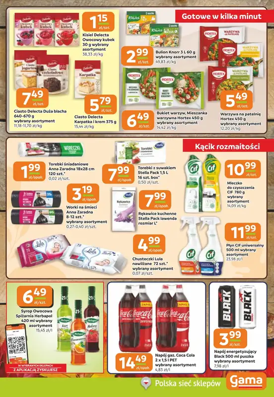 Gama - gazetka promocyjna Gazetka od czwartku 24.09 do wtorku 06.10 - strona 9