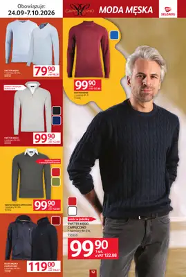 Selgros - gazetka promocyjna Katalog Tekstylia od czwartku 24.09 do środy 07.10 - strona 12