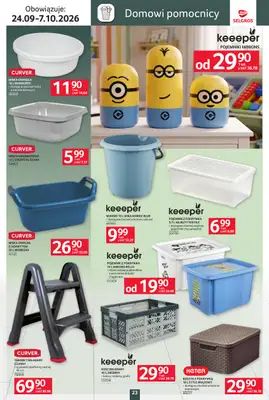 Selgros - gazetka promocyjna Katalog wyposażenie domu od czwartku 24.09 do środy 07.10 - strona 23