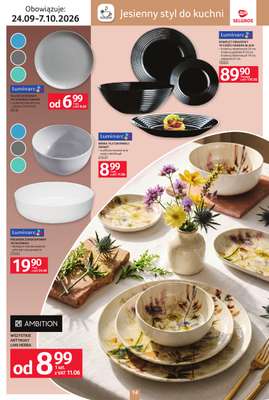 Selgros - gazetka promocyjna Katalog wyposażenie domu od czwartku 24.09 do środy 07.10 - strona 14