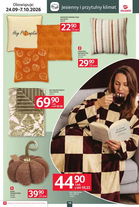 Selgros - gazetka promocyjna Katalog wyposażenie domu od czwartku 24.09 do środy 07.10 - strona 10
