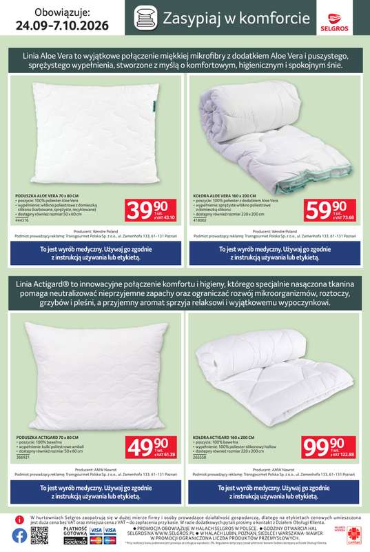 Selgros - gazetka promocyjna Katalog wyposażenie domu od czwartku 24.09 do środy 07.10 - strona 3