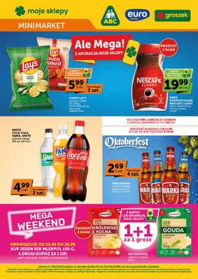 Groszek - gazetka promocyjna Gazetka Minimarket  do środy 30.09