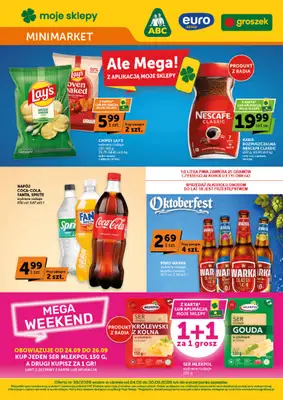 ABC - gazetka promocyjna Gazetka Minimarket  do środy 30.09