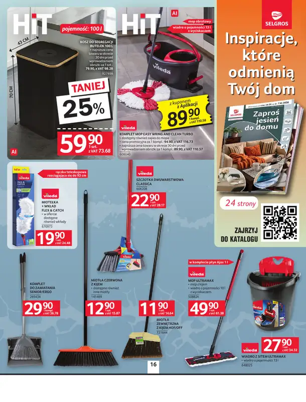Selgros - gazetka promocyjna Oferta przemysłowa od czwartku 24.09 do środy 07.10 - strona 18