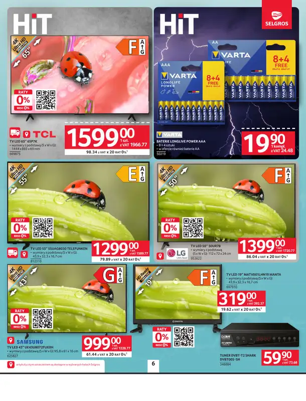 Selgros - gazetka promocyjna Oferta przemysłowa od czwartku 24.09 do środy 07.10 - strona 8