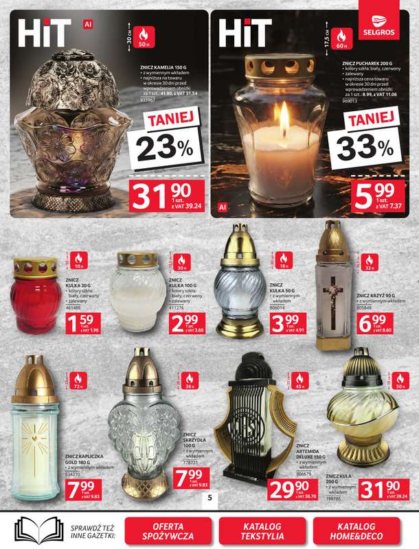 Selgros - gazetka promocyjna Oferta przemysłowa od czwartku 24.09 do środy 07.10 - strona 7