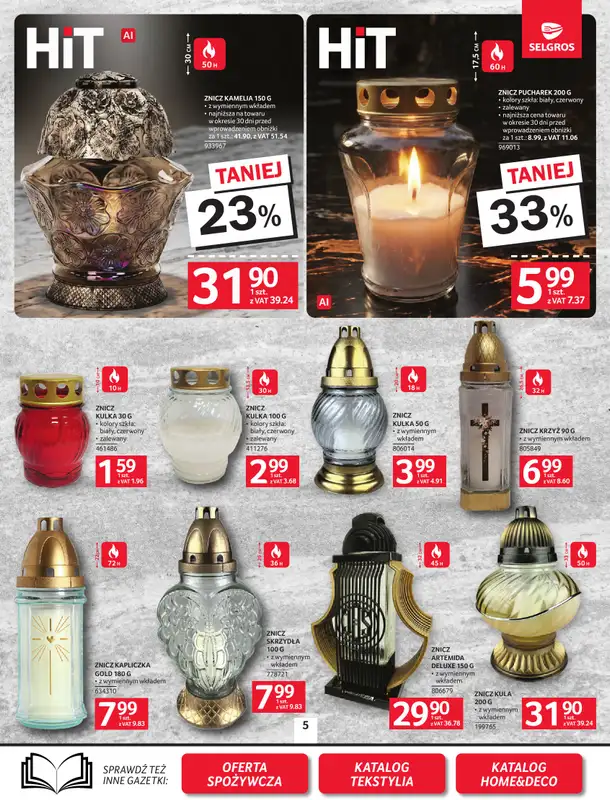 Selgros - gazetka promocyjna Oferta przemysłowa od czwartku 24.09 do środy 07.10 - strona 7