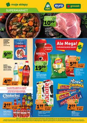 Groszek - gazetka promocyjna Gazetka Supermarket  do środy 30.09