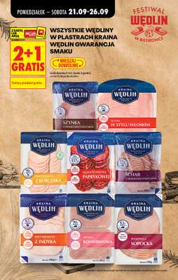 Biedronka - gazetka promocyjna Festiwal wędlin od środy 23.09 do soboty 26.09 - strona 3