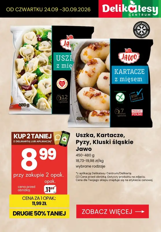 Delikatesy Centrum - gazetka promocyjna Dania gotowe w supercenach! od czwartku 24.09 do środy 30.09 - strona 8
