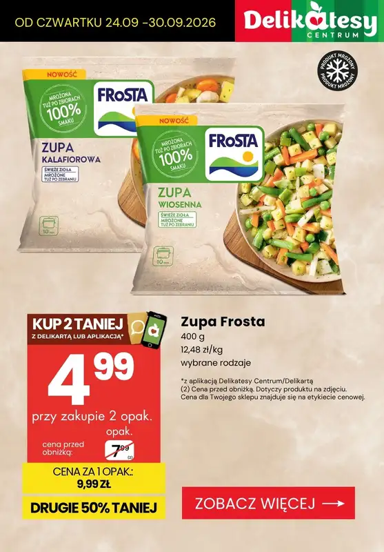 Delikatesy Centrum - gazetka promocyjna Dania gotowe w supercenach! od czwartku 24.09 do środy 30.09 - strona 9