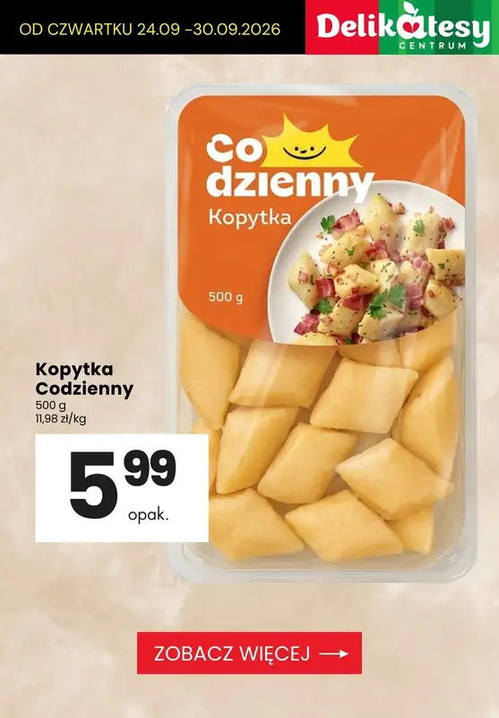 Delikatesy Centrum - gazetka promocyjna Dania gotowe w supercenach! od czwartku 24.09 do środy 30.09 - strona 10