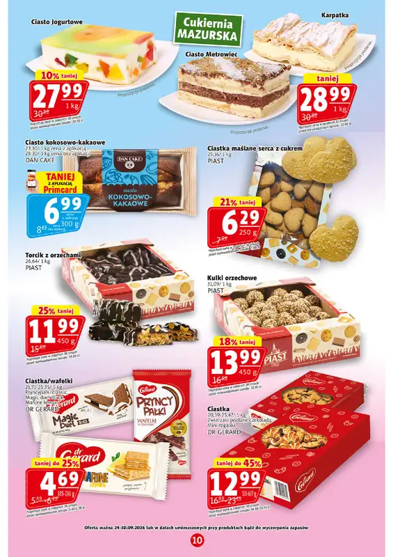 Prim Market - gazetka promocyjna Gazetka od czwartku 24.09 do środy 30.09 - strona 10