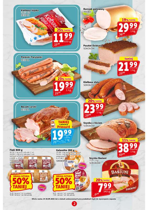 Prim Market - gazetka promocyjna Gazetka od czwartku 24.09 do środy 30.09 - strona 2