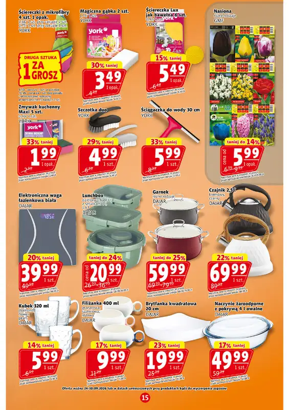 Prim Market - gazetka promocyjna Gazetka od czwartku 24.09 do środy 30.09 - strona 15