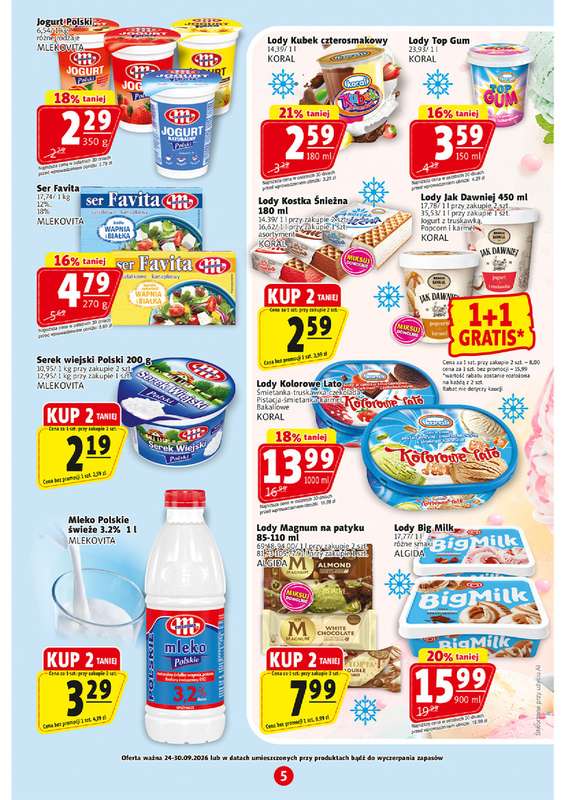 Prim Market - gazetka promocyjna Gazetka od czwartku 24.09 do środy 30.09 - strona 5