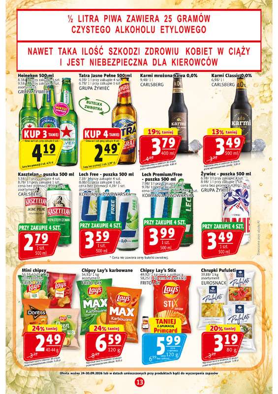 Prim Market - gazetka promocyjna Gazetka od czwartku 24.09 do środy 30.09 - strona 13