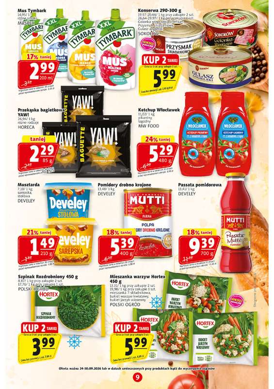 Prim Market - gazetka promocyjna Gazetka od czwartku 24.09 do środy 30.09 - strona 9