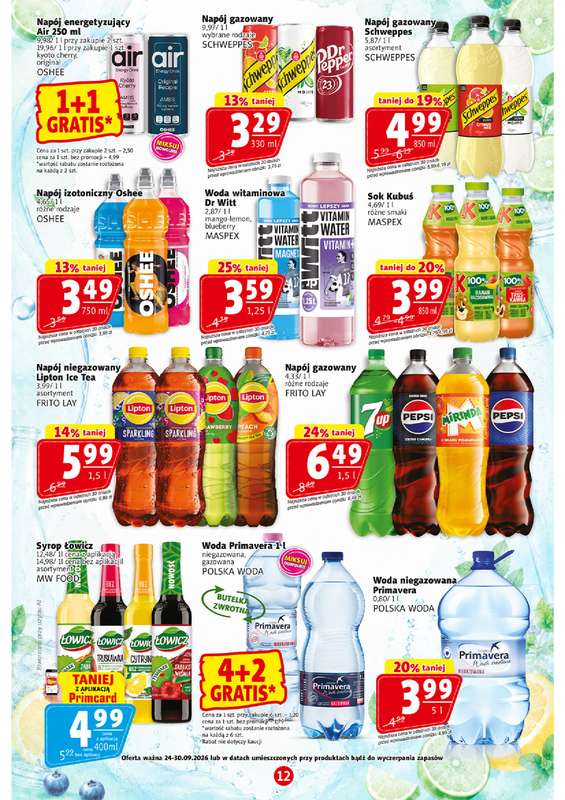 Prim Market - gazetka promocyjna Gazetka od czwartku 24.09 do środy 30.09 - strona 12