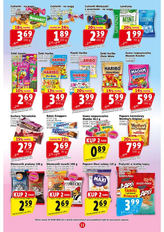 Prim Market - gazetka promocyjna Gazetka od czwartku 24.09 do środy 30.09 - strona 11