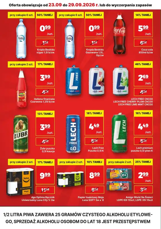 API Market - gazetka promocyjna Gazetka od środy 23.09 do wtorku 29.09 - strona 10