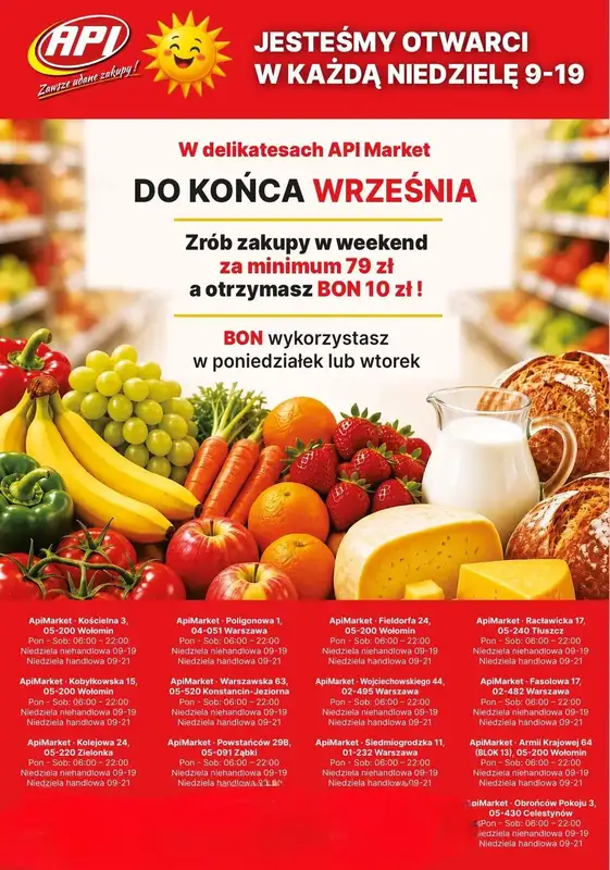 API Market - gazetka promocyjna Gazetka od środy 23.09 do wtorku 29.09 - strona 12
